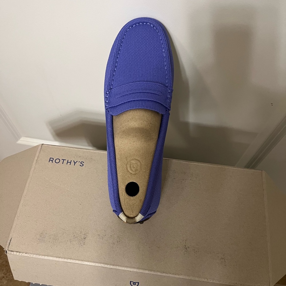 Rothy's Purple Flats Stylish Comfort
